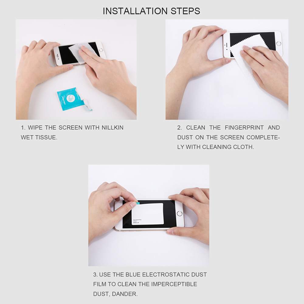 Nillkin CP+PRO Full Screen Anti-explosion Tempered Glass Screen Protector For Xiaomi Redmi Note 8 / Redmi Note 8T - Transparent