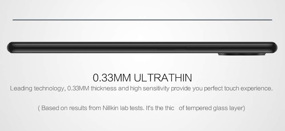 Nillkin CP+PRO Full Screen Anti-explosion Tempered Glass Screen Protector For Xiaomi Redmi Note 8 / Redmi Note 8T - Transparent