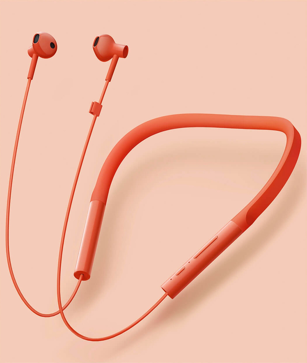 xiaomi noise cancelling bluetooth necklace earphones