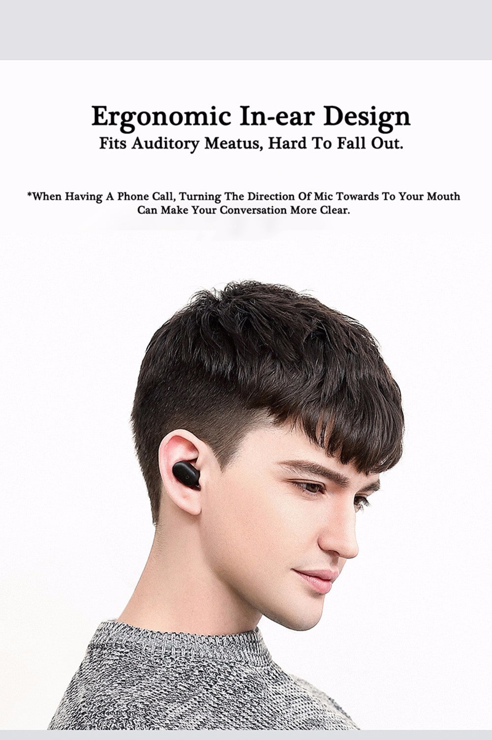 xiaomi mi bluetooth headset mini white