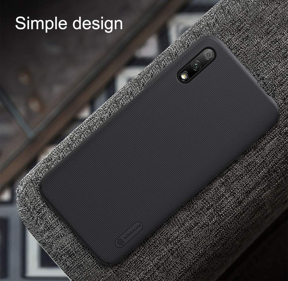 NILLKIN Protective Frosted PC Phone Case For HUAWEI Honor 9X Smartphone - Black