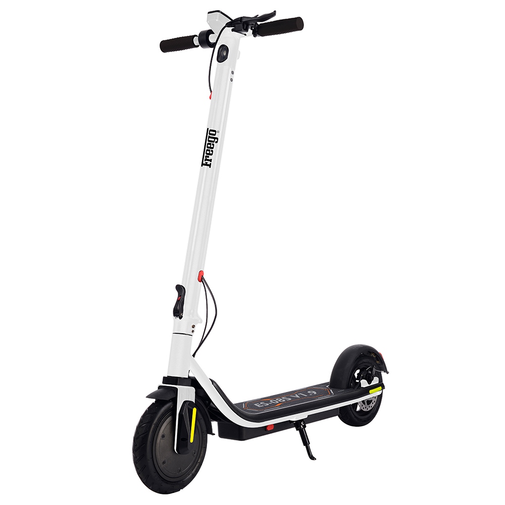 Freego ES-08S Folding Electric Scooter 350W Motor Max 25KM/H LCD Display Screen 8.5 Inch Tire - White