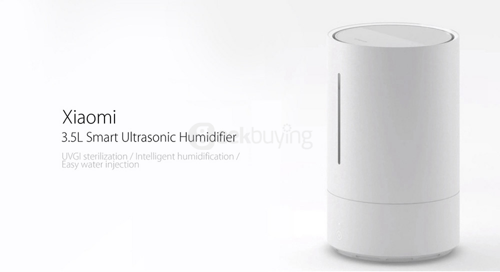 Original Xiaomi CJJSQ01ZM 3.5L Smart Ultrasonic Humidifier APP Control Sterilization Function 3.5L Large Water Capacity - White