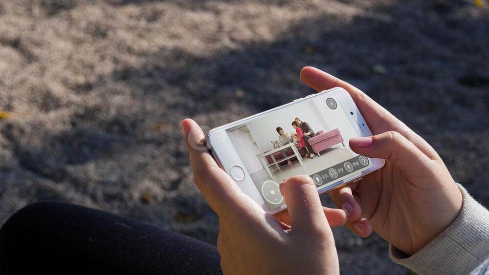 [HK Stock]Haier XShuai ShuaiXiaoBao Robot Vacuum Cleaner 3-cleaning Modes 4-step Cleaning System P2P Video App Control Night Vision HEPA Filter Multilanguage - Black + White