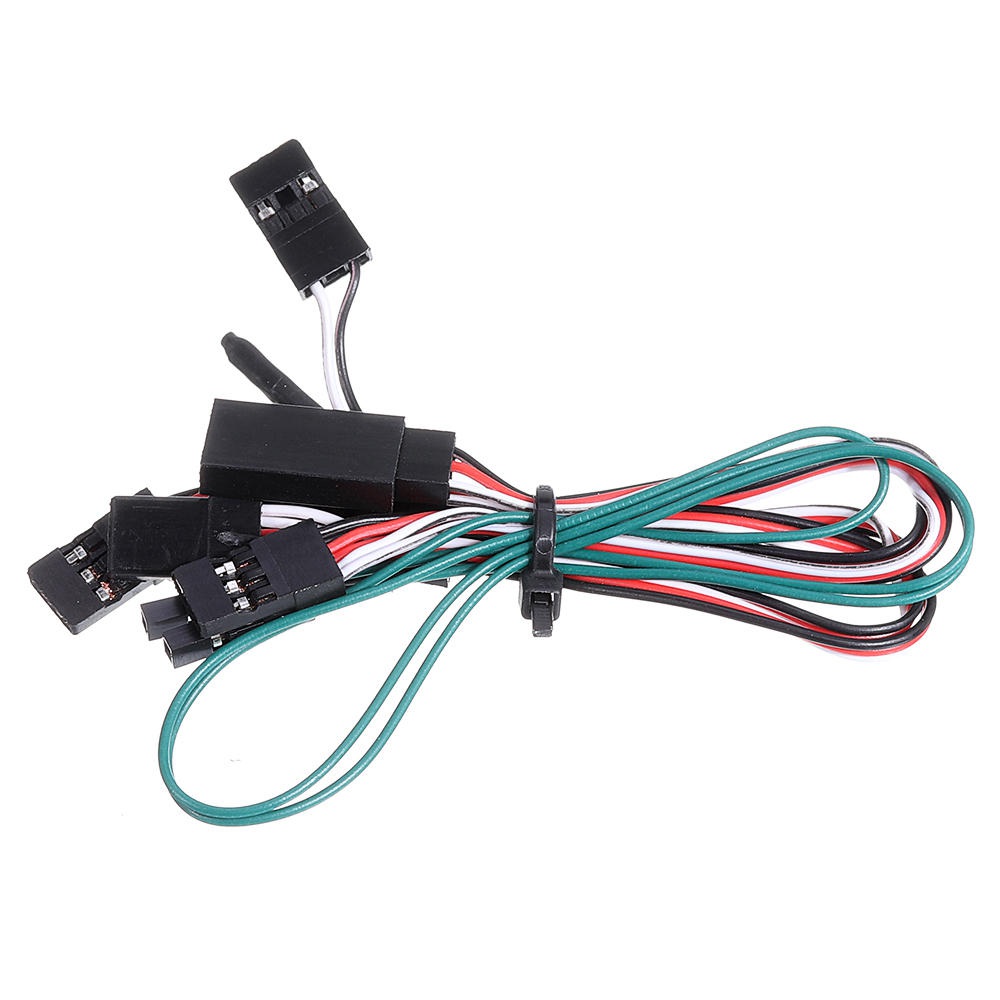 HG P408 1/10 U.S.4X4 Military Vehicle Truck RC Car Spare Parts Controllable IC Mainboard with LED Light Set