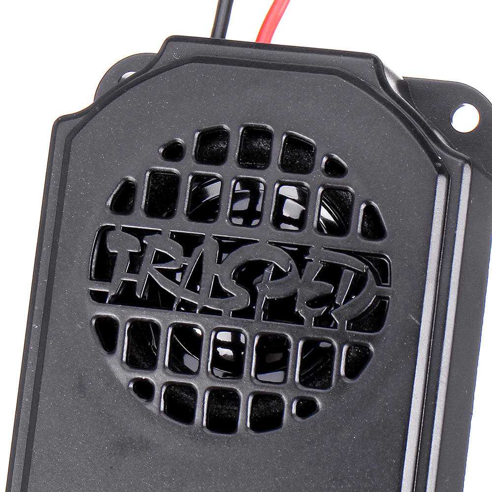 HG RC Car Spare Parts Generic RX Speaker For HG P408 P602 Military Truck RC Vehicles Model - Black