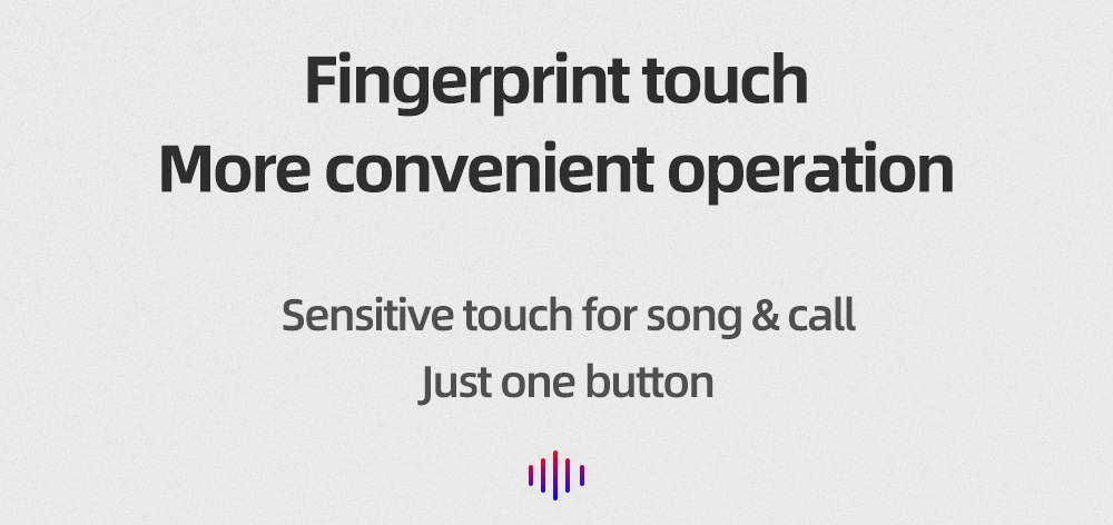 JOYROOM JR-TL1 Bluetooth 5.0 TWS Earphones Fingerprint Touch IPX7 - Black