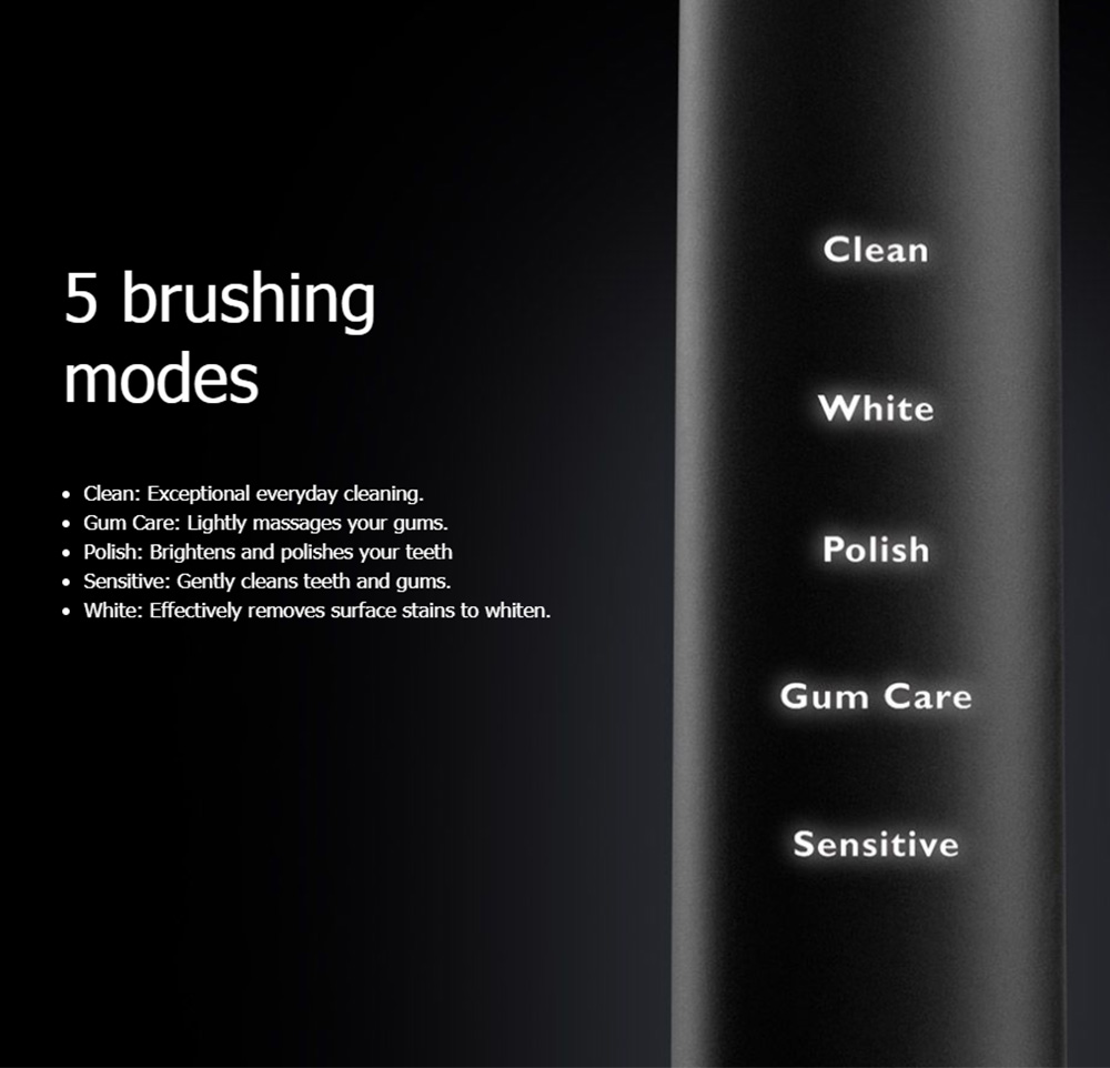 Philips Sonicare DiamondClean H9352/04 Sonic Electric Toothbrush 5 modes - Black