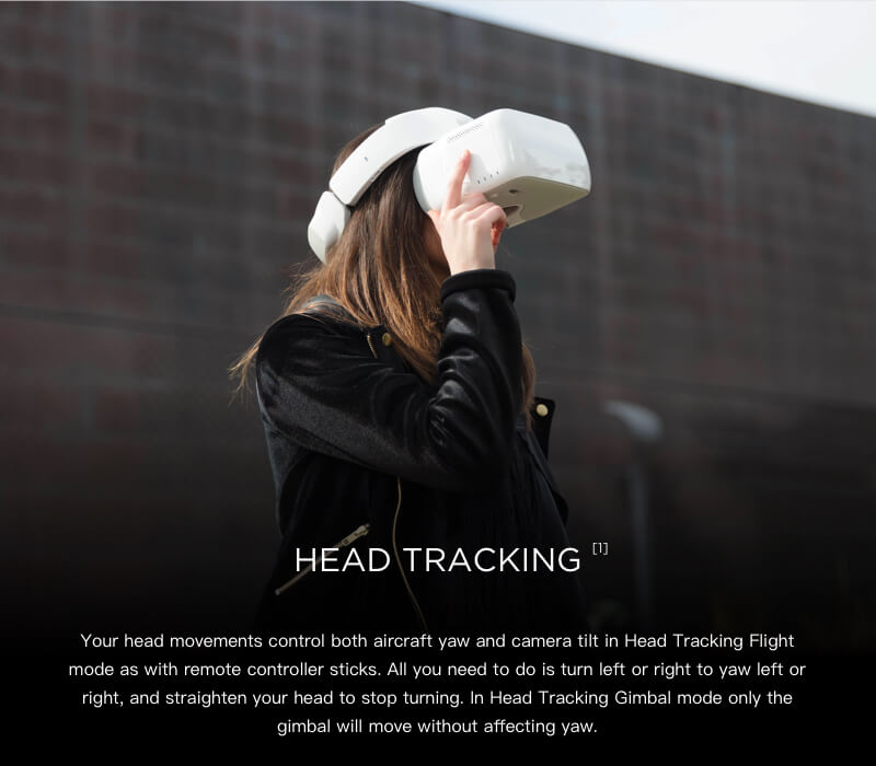 DJI Goggles 5 Inches Head Tracking FPV Glasses for DJI Phantom Mavic Pro Inspire