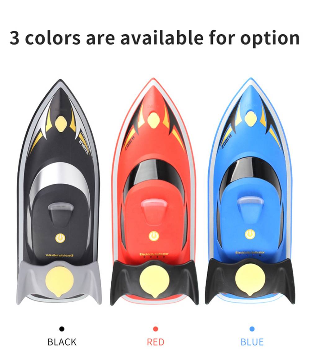 HONGXUNJIE HJ807 2.4G Electric Fishing Bait Remote Fish Finder Pull The Net Wreck Ship RC Boat With Bag - Red