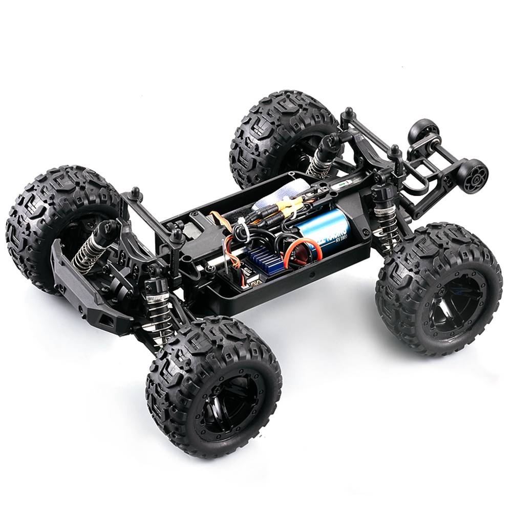 SG 1601 1/16 2.4G 4WD Brushless Off-road Monter Truck RC Car Vehicle RTR - Green