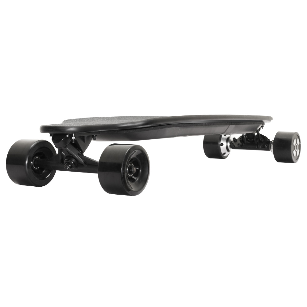 SYL-07 Electric Skateboard Dual 600W Motors 6600mAh Battery Max Speed 40km/h With Remote Control - Black