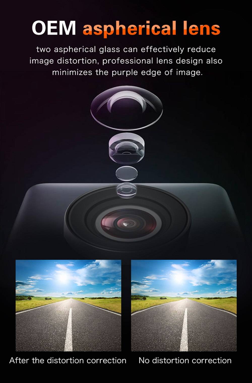 Hawkeye Firefly X 4K/60fps 2.35 Inch IPS Touch Screen Ambarella H22 7X Digital Zoom WIFI FPV Action Sport Camera - Black