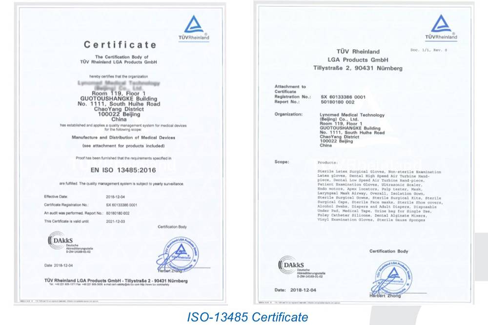 100PCS Medical Disposable Masks With CE FDA Certified