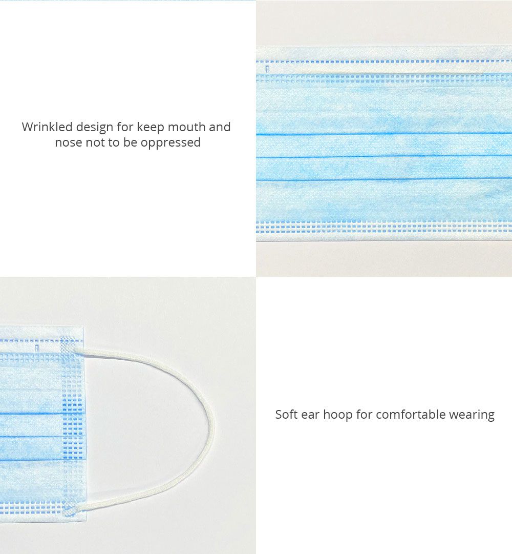 100PCS Medical Disposable Masks With CE FDA Certified