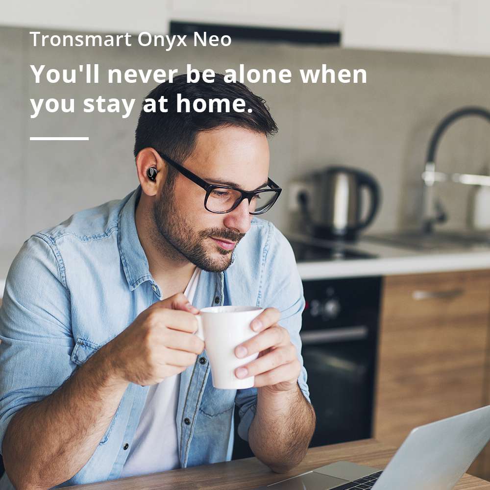 Tronsmart Onyx Neo Bluetooth 5.0 True Wireless Earbuds Qualcomm aptX, HiFi Stereo, CVC 8.0 Noise Cancelling, 24H Playtime, Mic, Compatible With Android iOS