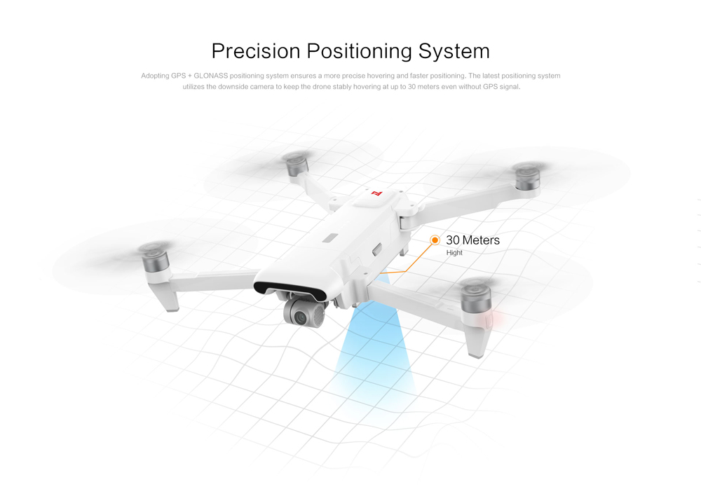 Xiaomi FIMI X8 SE 2020 4K Camera 8KM GPS WiFi FPV Foldable RC Drone with 3-Axis Gimbal 35mins Flight Time RTF - White