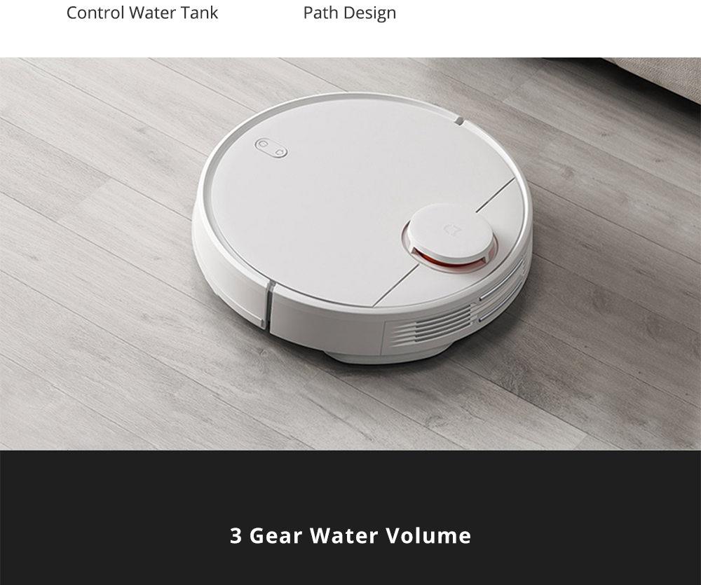 Xiaomi Mijia Pro STYJ02YM Robot Vacuum Cleaner LDS Version 2100pa Intelligent Electric Control Water Tank Three Cleaning Modes - White