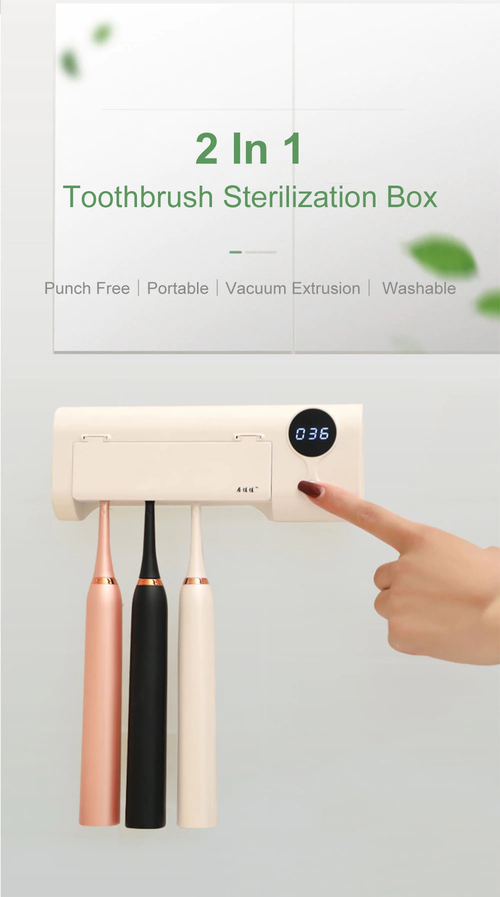 sterilize electric toothbrush
