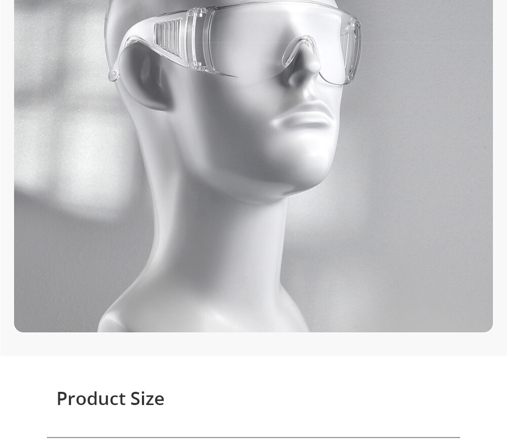 Shutter Goggles Dustproof Windproof  Protective Glasses Unisex From Xiaomi Youpin - Transparent
