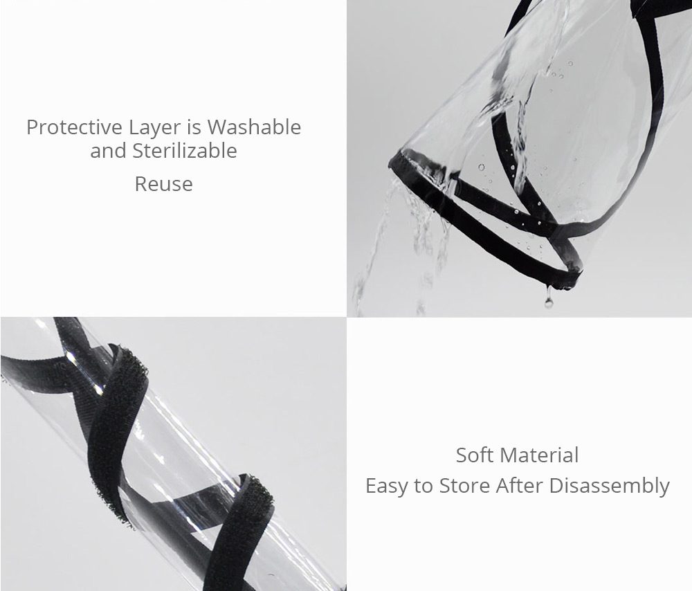 Anti-spitting Protective Hat Cover Outdoor Fisherman Hat Cap Anti-fog saliva empty top hat anti-epidemic antiHat - Black