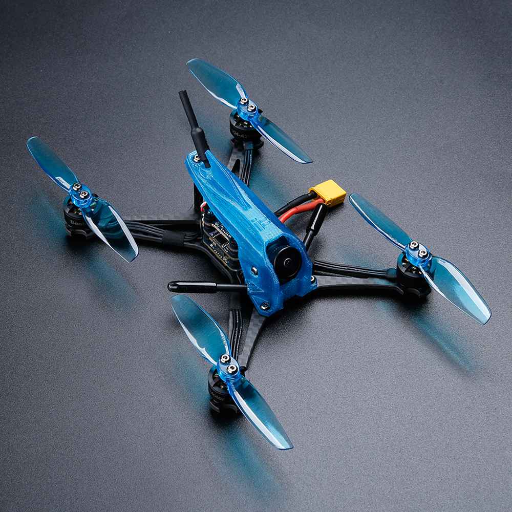 iFlight TurboBee 136RS 4S Toothpick FPV Racing RC Drone SucceX Micro F4 4IN1 12A Caddx Turbo Eos 2 Cam BNF - Frsky XM+ Receiver