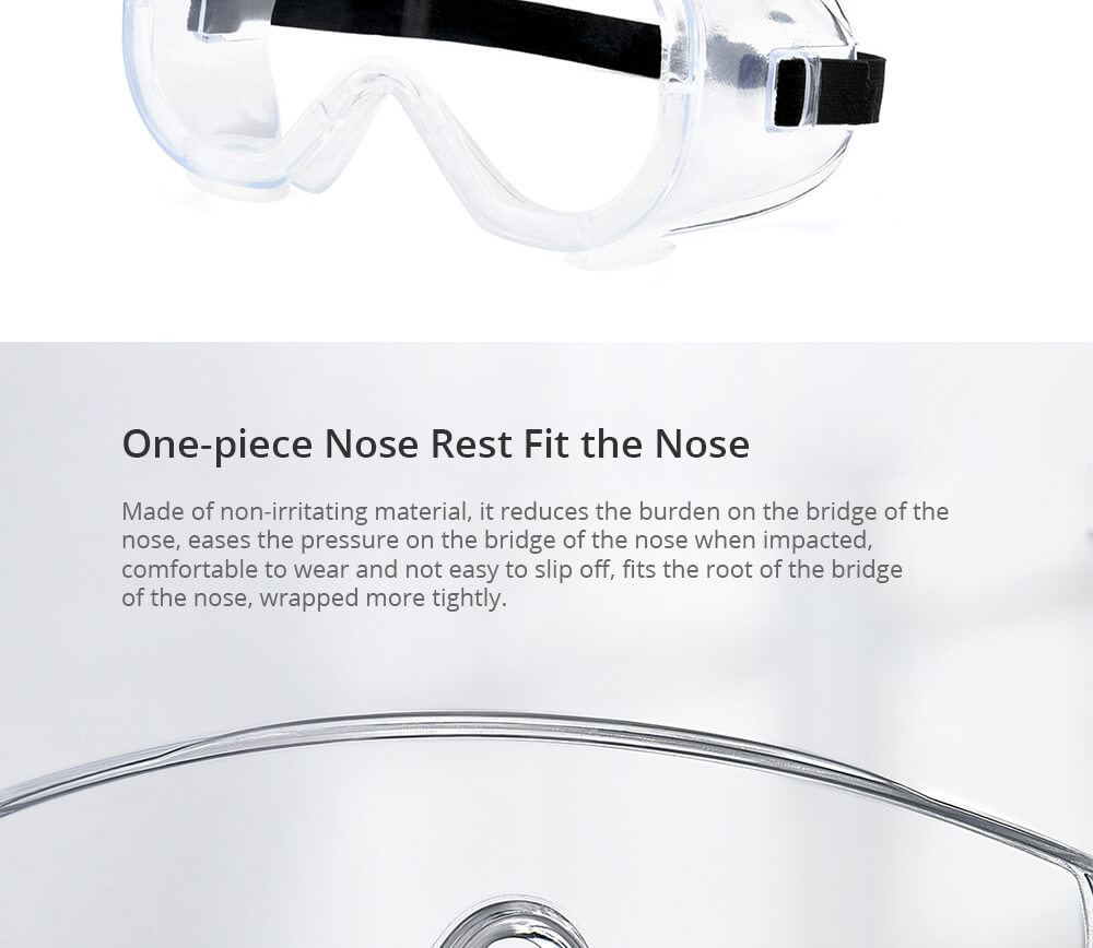Shutter Goggles Dustproof Windproof  Protective Glasses Unisex From Xiaomi Youpin - Transparent