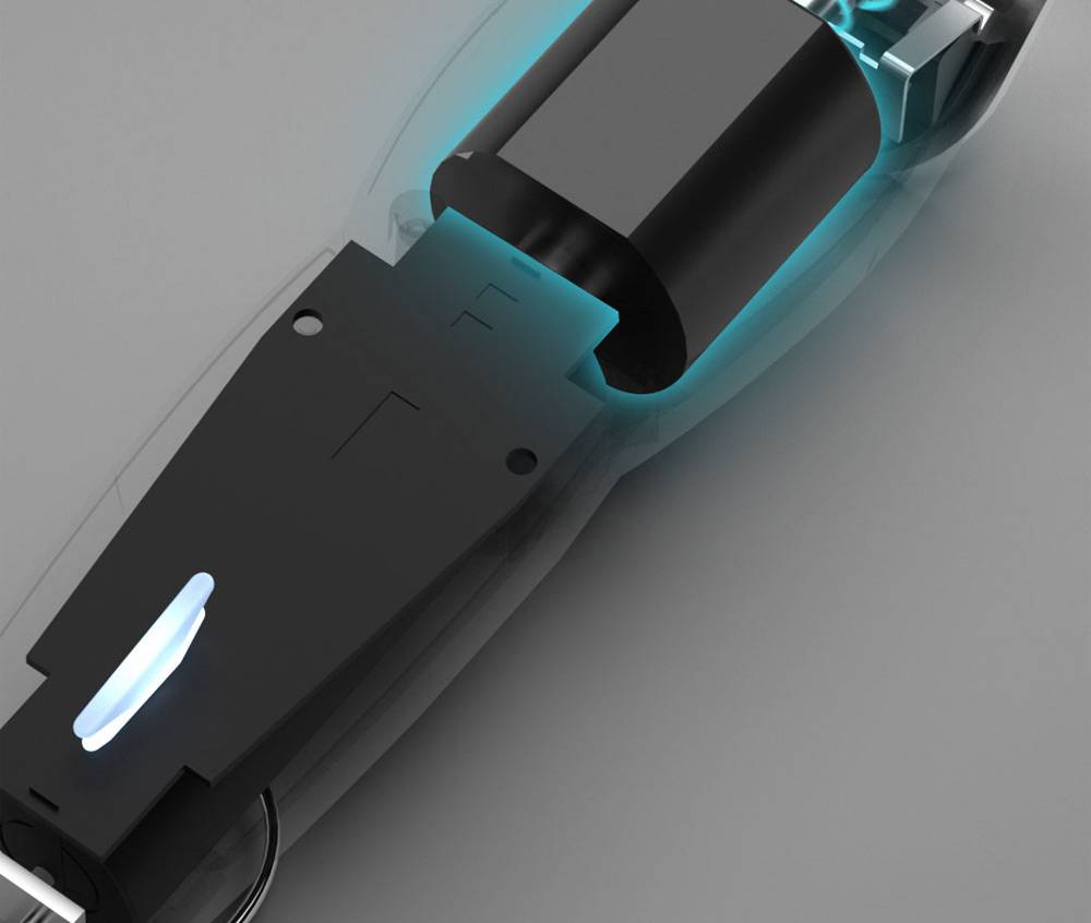 Enchen Hummingbird Electric Hair Clipper USB Rechargeable Low Noise With 3 Hair Combs 1500mAh Lithium Battery From Xiaomi Youpin - Black