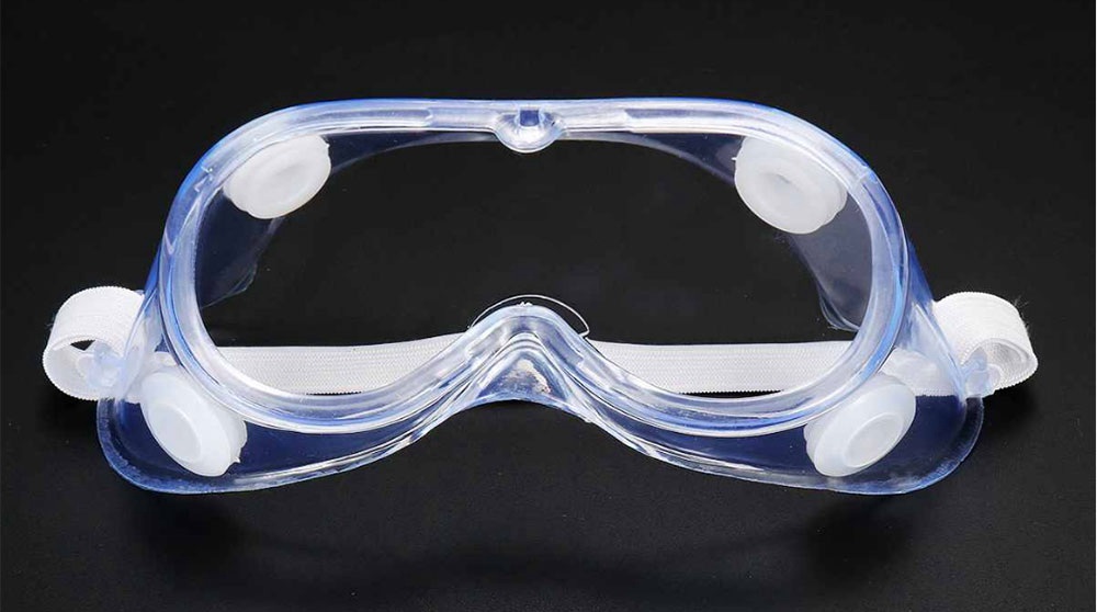 Medical-surgical Safety Goggle With Vents Adjustable Dustproof Sandproof Anti-Virus Splash Protective Glasses - Transparent