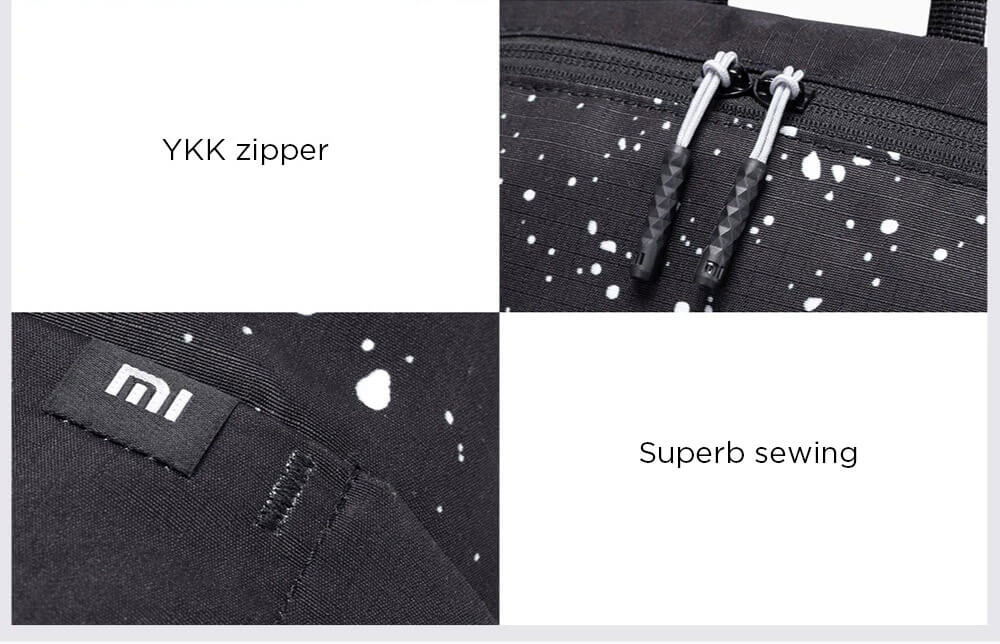 Xiaomi Portable Zipper Backpack Camouflage 10L Large Capacity Level 4 Waterproof EPE Cotton Shoulder Strap - Green