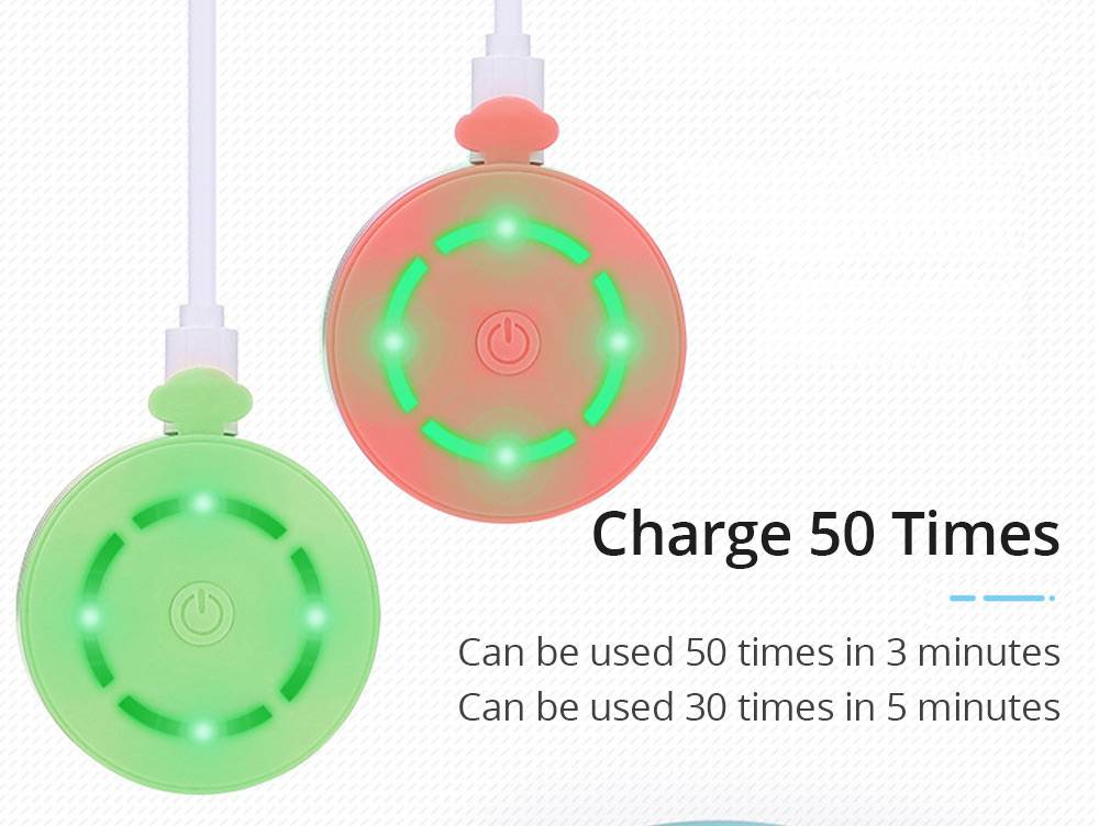 550ml Deep UV Sterilizing Thermos Purified Drinking Water Sterilization Rate 99.9% USB Charging Home Office - Pink