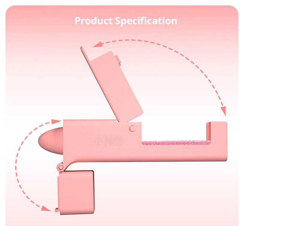Portable Virus Isolation Tool Contains Disinfectant Avoid Touching Travel Safety English Version - Blue