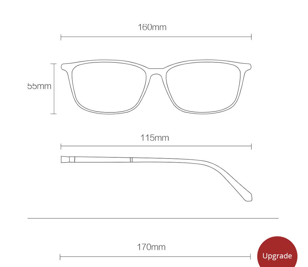 Shutter Goggles Dustproof Windproof  Protective Glasses Unisex From Xiaomi Youpin - Transparent