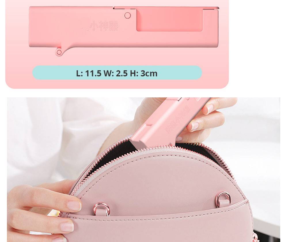 Portable Virus Isolation Tool Contains Disinfectant Avoid Touching Travel Safety English Version - Blue