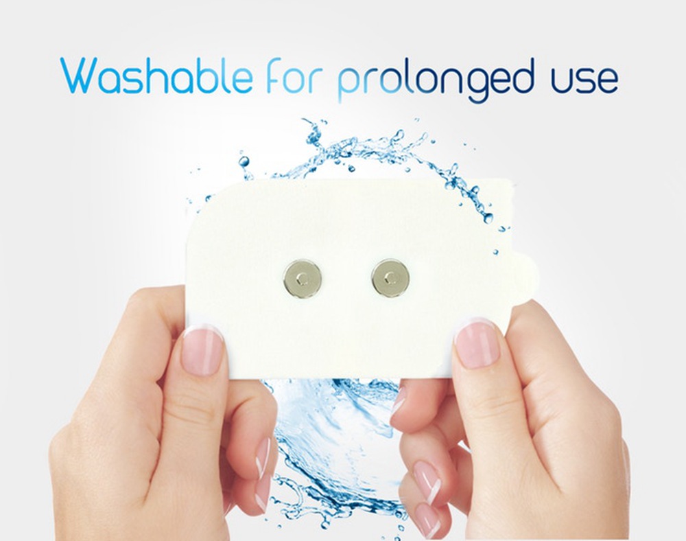 Cardlax Portable Electric Card Massager 4-button Design Adjustable Frequency Relax Muscles Relieve Stress - Black