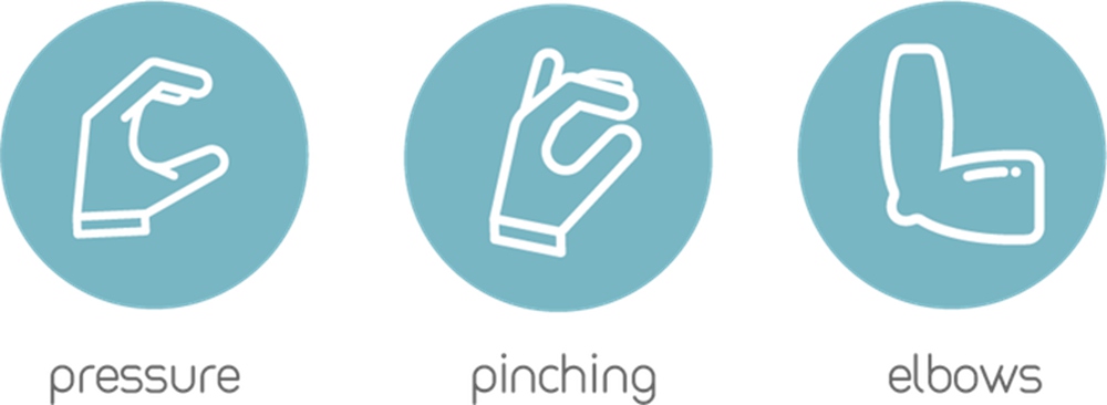 Cardlax Portable Electric Card Massager 4-button Design Adjustable Frequency Relax Muscles Relieve Stress - Black