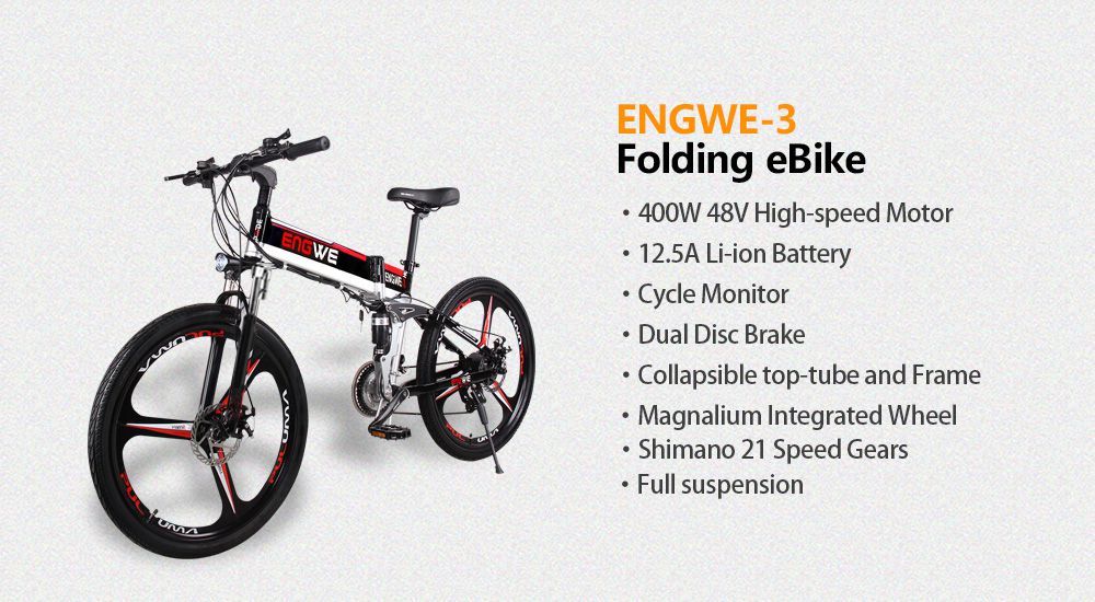 engwe electric mountain bicycle