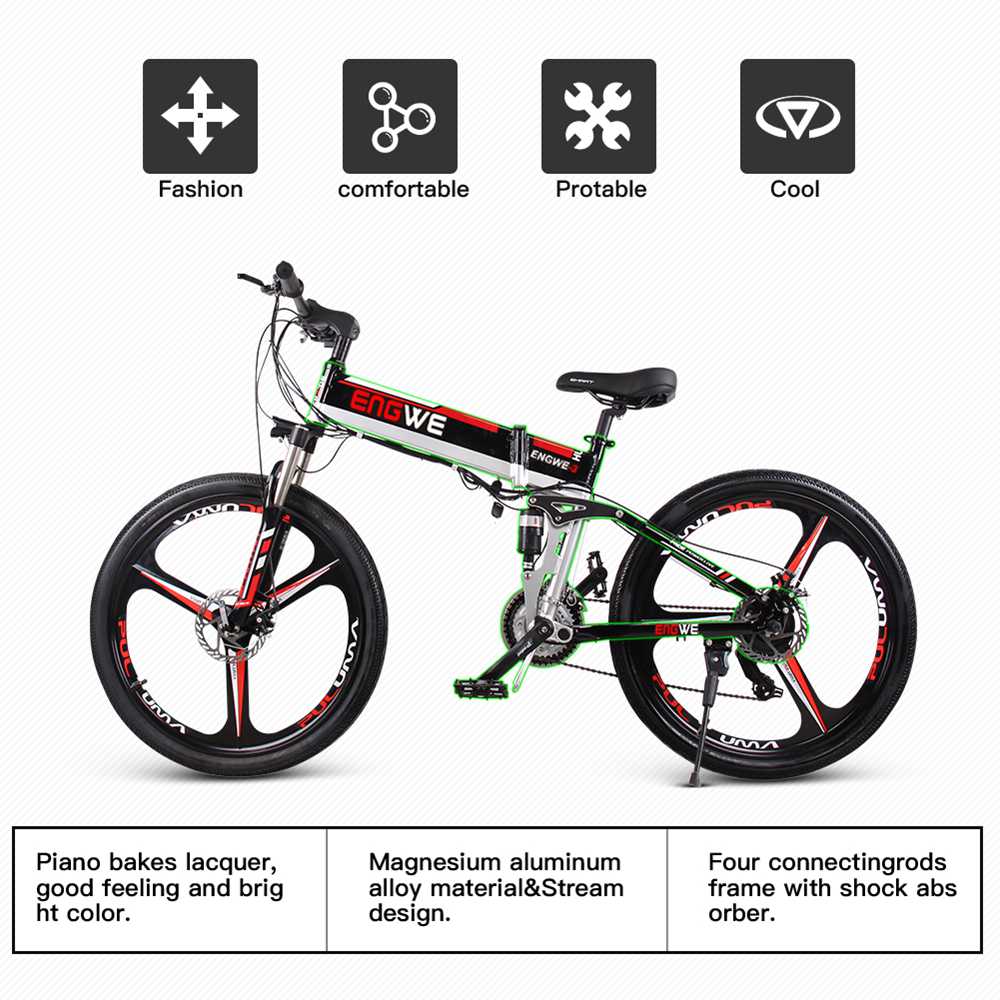 engwe folding electric bike