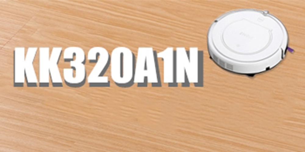 Goloele KK320A1N Sweeping Robot Vacuum Cleaner 900Pa Suction Four Cleaning Modes 330ml Dust Box Anti-fall Denser Working Time 90 Minutes - White