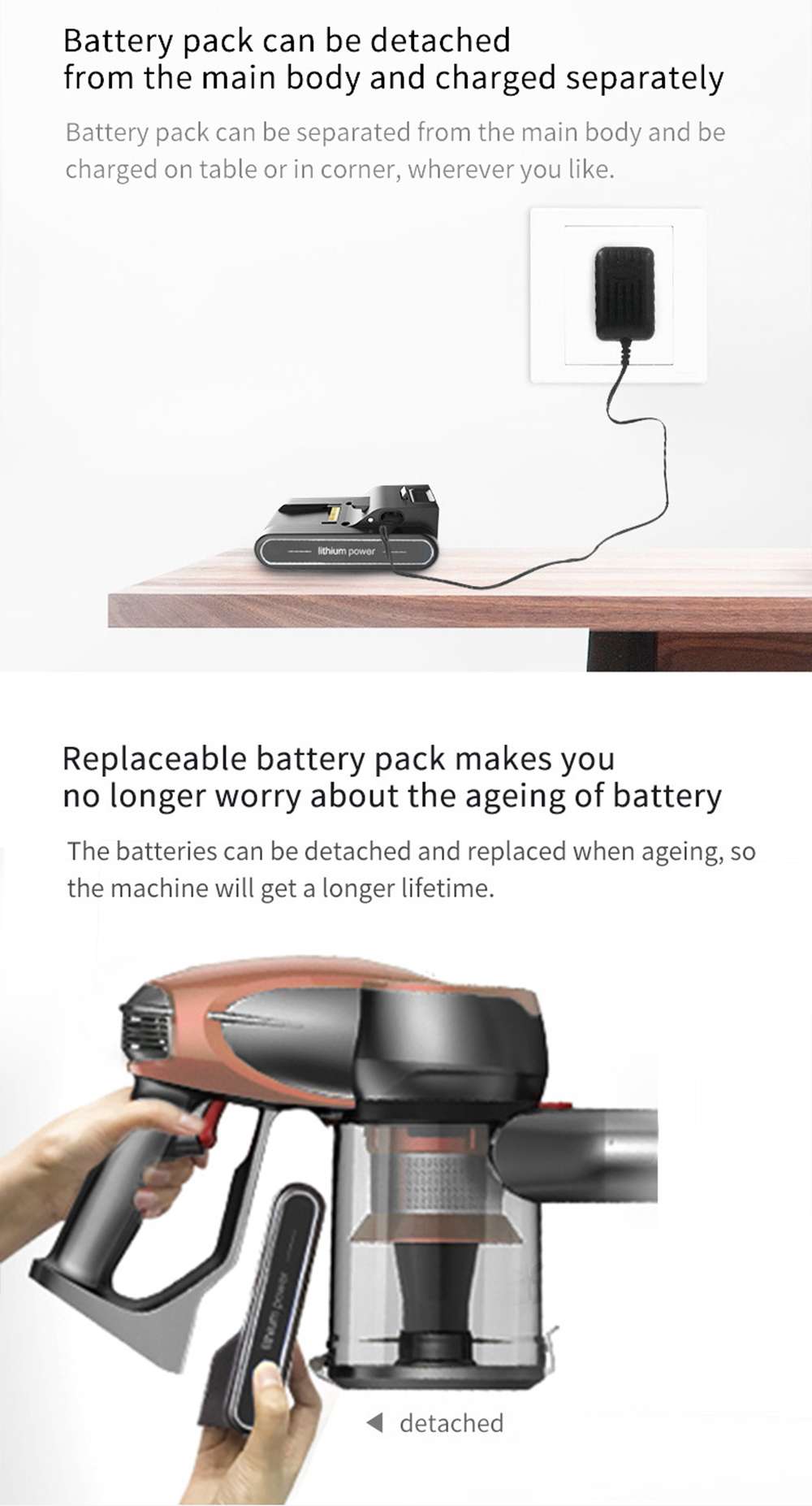 JIMMY JV83 Wireless Handheld Vacuum Cleaner 20Kpa Strong Suction 400W Digital Brushless Motor 60 Minute Run Time Anti-winding Hair Global Version