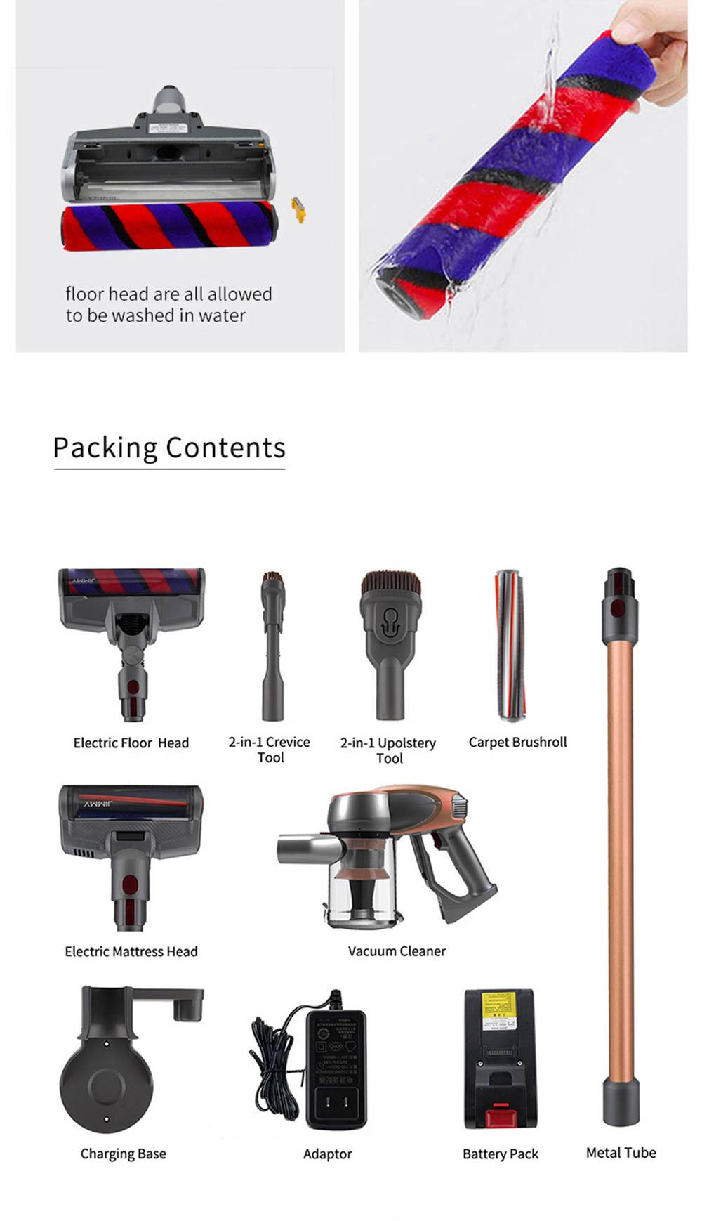 JIMMY JV83 Wireless Handheld Vacuum Cleaner 20Kpa Strong Suction 400W Digital Brushless Motor 60 Minute Run Time Anti-winding Hair Global Version