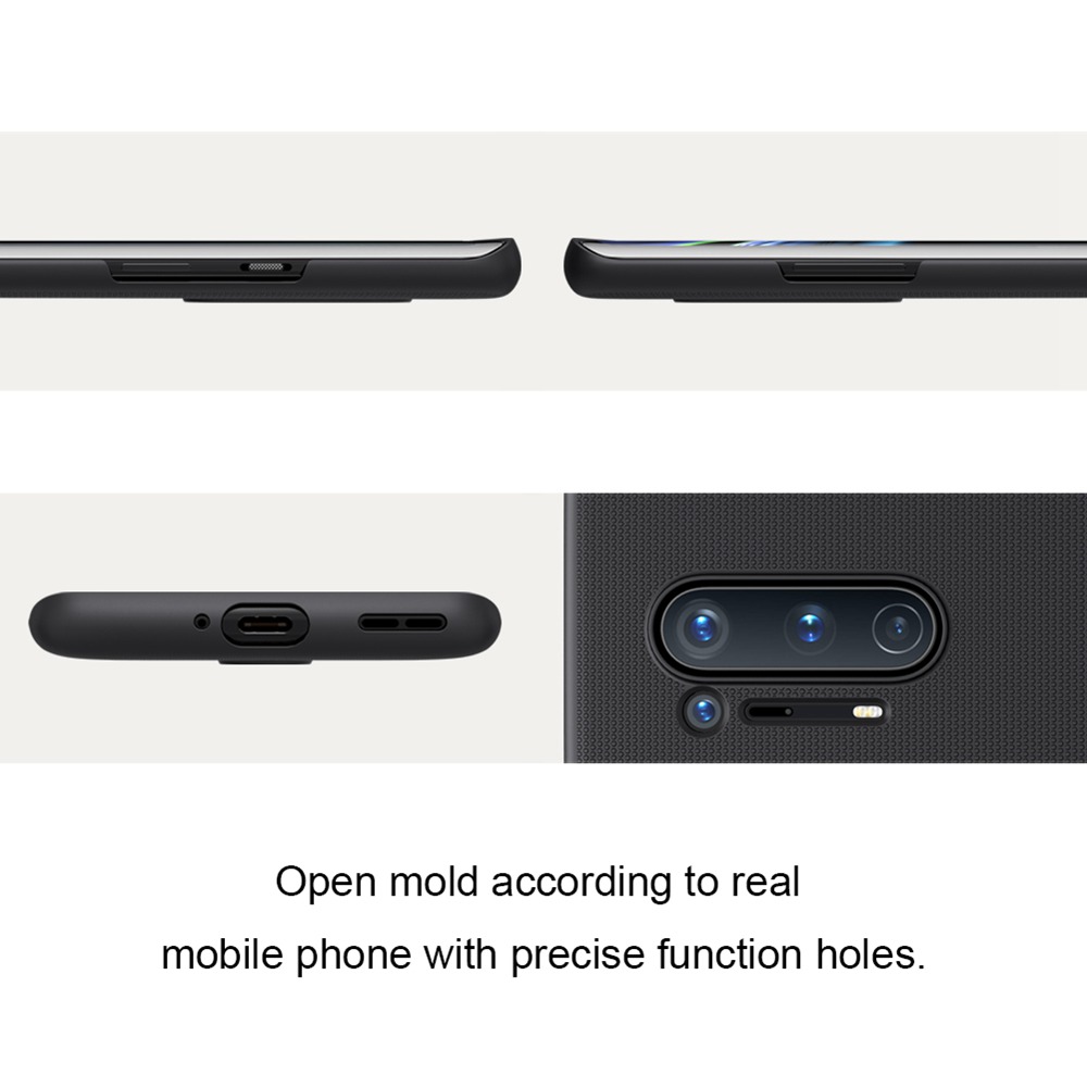 NILLKIN Protective Frosted PC Phone Case For Oneplus 8 Pro Smartphone - Blue