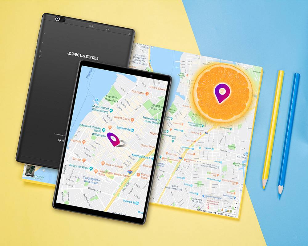 Teclast P10HD 4G LTE Tablet PC SC9863A Octa Core 10.1 Inch 1920 x 1200 FHD Screen 3GB RAM 32GB ROM Android 9.0 - Black