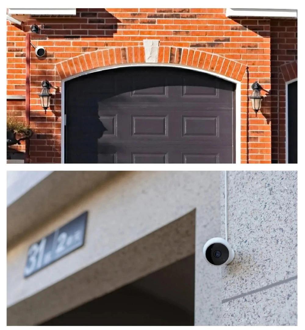 Xiaomi Mijia 1080P HD Smart IP Camera Standard Edition Ultra Wide Angle AI Human Detection IR Night Vision Dustproof Waterproof Room Garage Door Stairs Windowsill - White