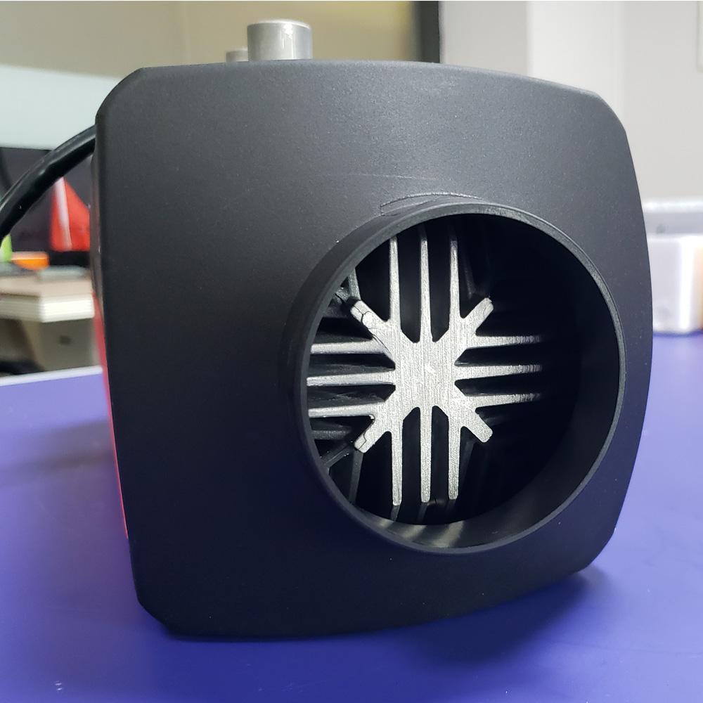 GYL016-24V Diesel Fuel Parking Heater Split Machine 5000W Power LCD Display Japanese Kyocera Igniter For Large Trucks - Red