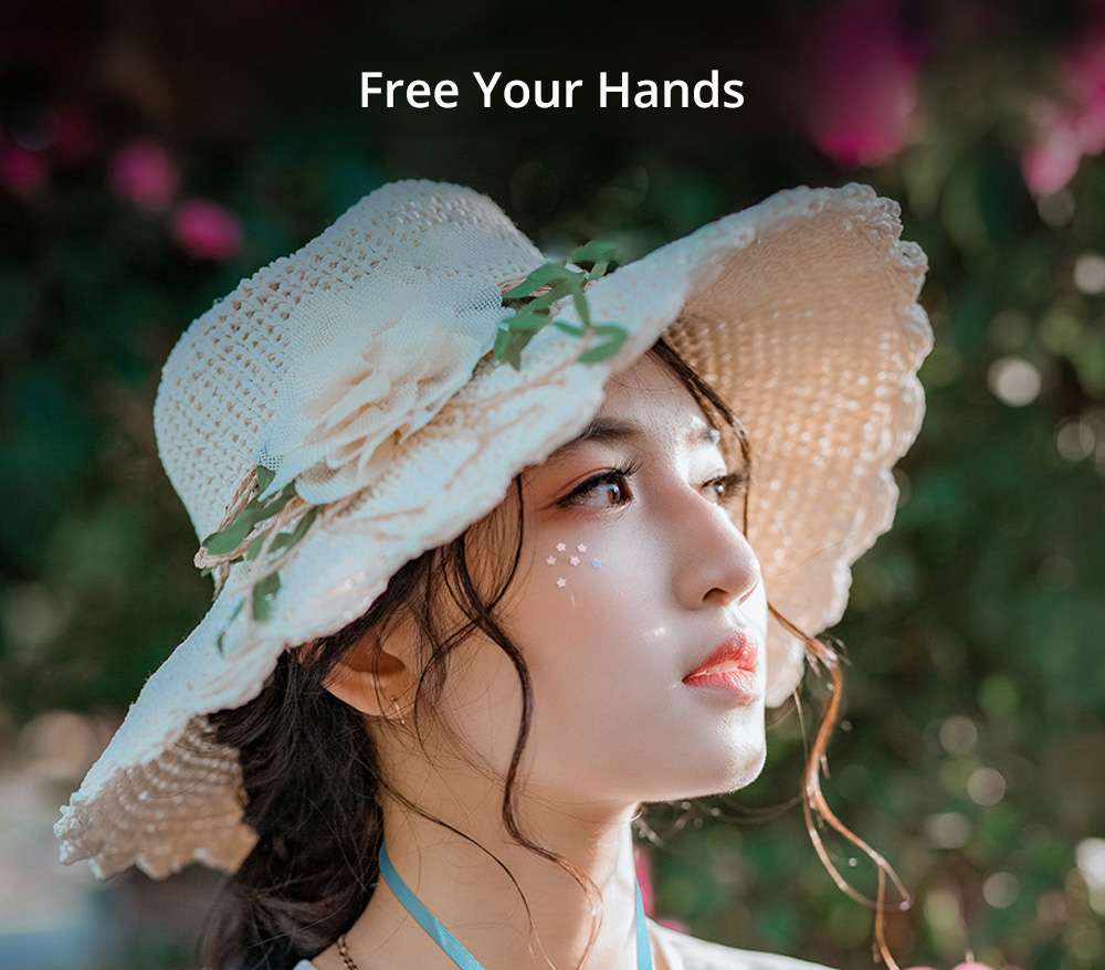 Mini Portable Handheld Spray Small Fan Hanging Neck Desktop Humidification USB Charging - Pink