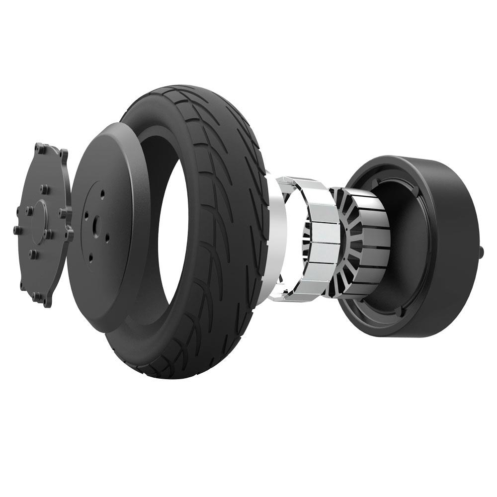 N7 Folding Electric Scooter 10 Inch Tire 350W Brushless Motor Max 25km/h Up To 20 KM Range - Black