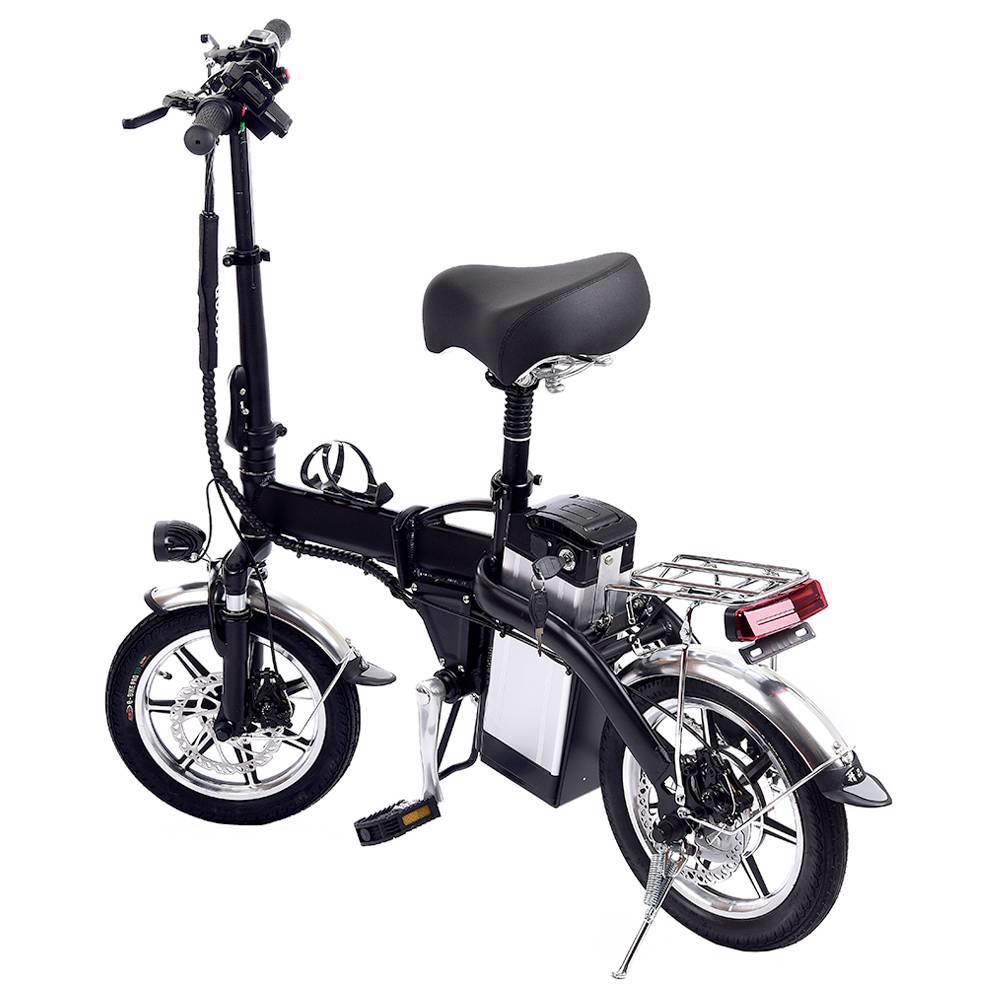 GYL004 Folding Electric Bike 14 Inch Tire 350W Motor Black