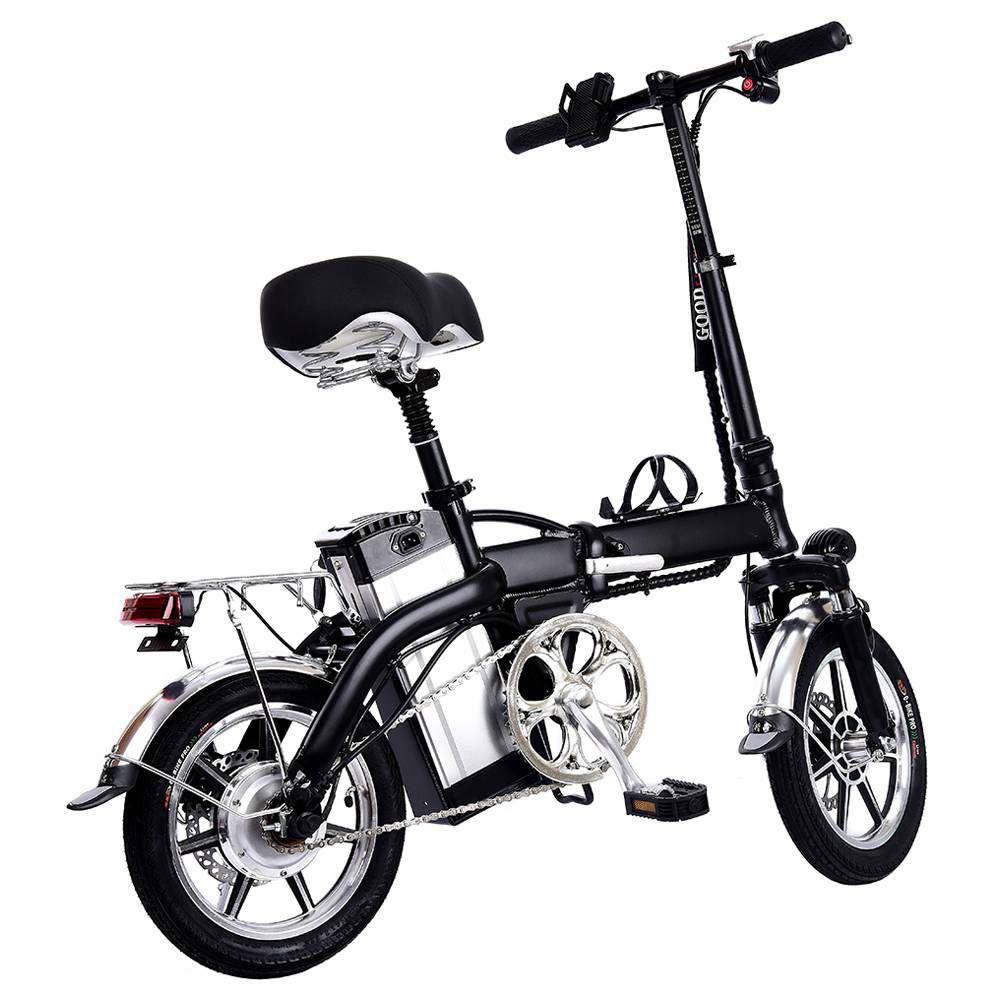 GYL004 Folding Electric Bike 14 Inch Tire 350W Motor Black