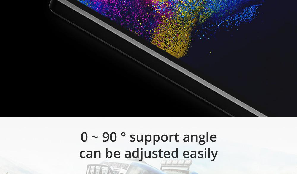 Sculptor MF156LR 15.6" 1080P FHD IPS OSD Touch Menu Portable Monitor 45% NTSC HDR Dual Type-C+Mini HDMI Gaming Display Screen For Smartphones Digital Cameras Tablets Laptops Game Consoles - Black